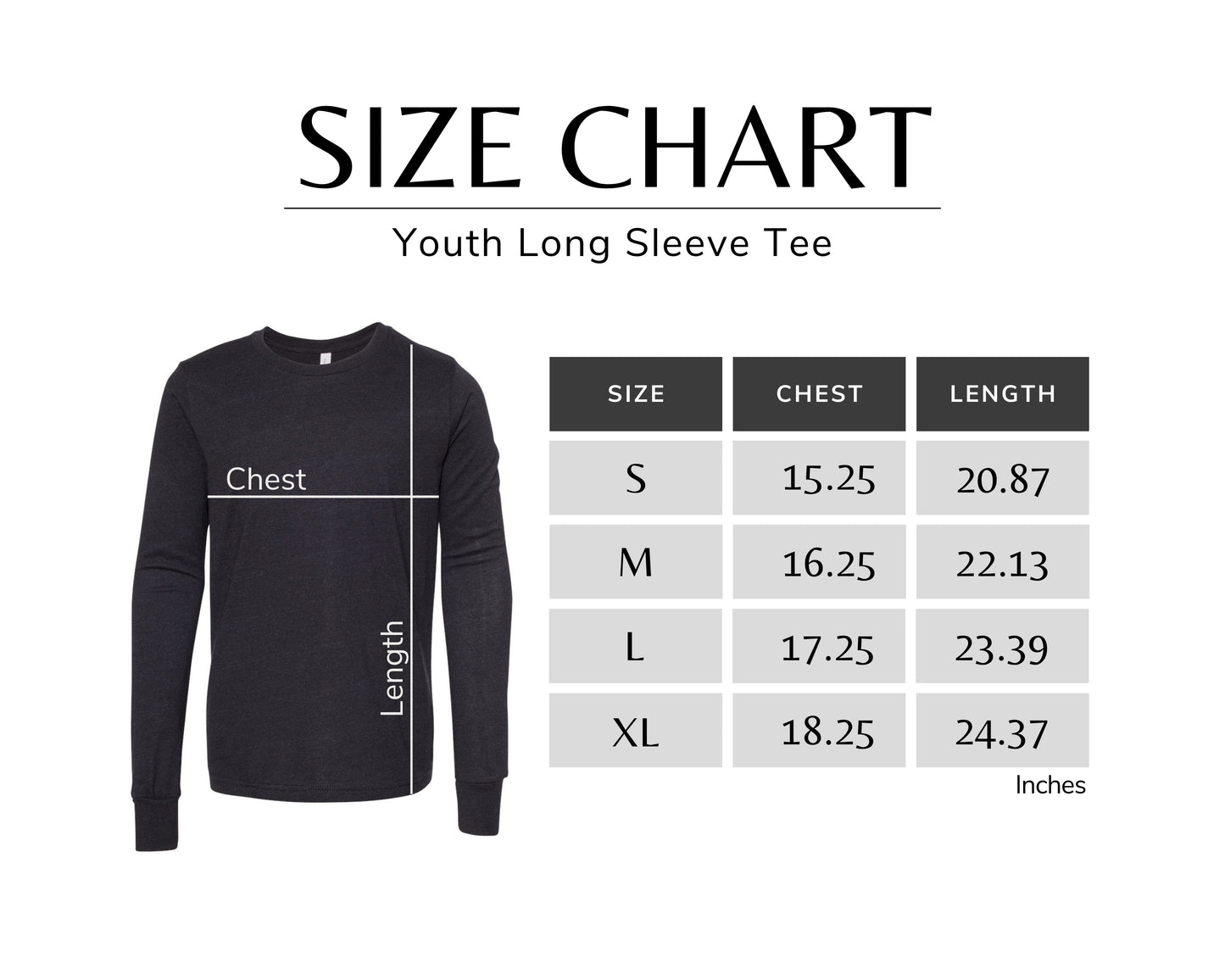 Youth Long Sleeve Tee
