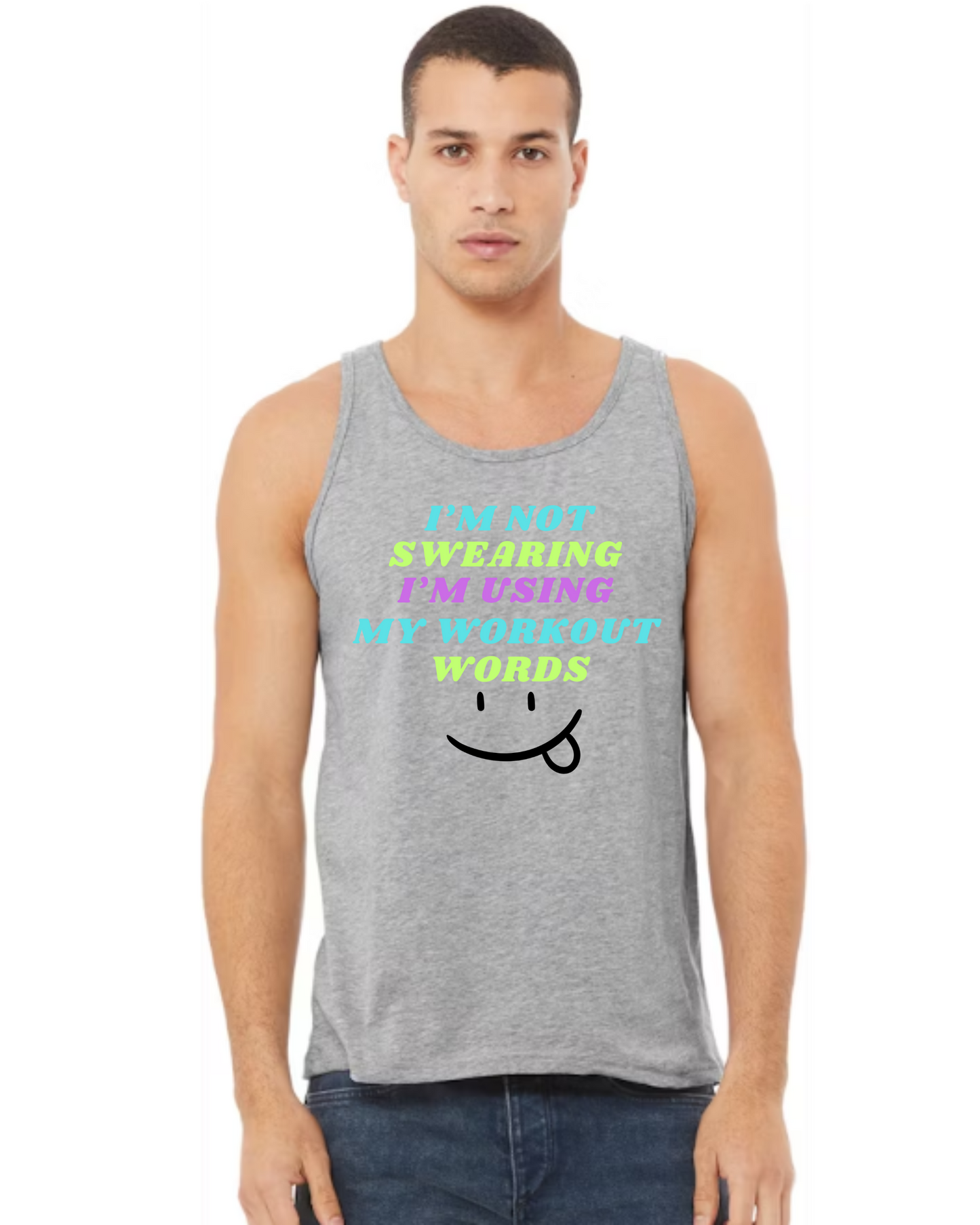 Unisex "Workout Words" Tank