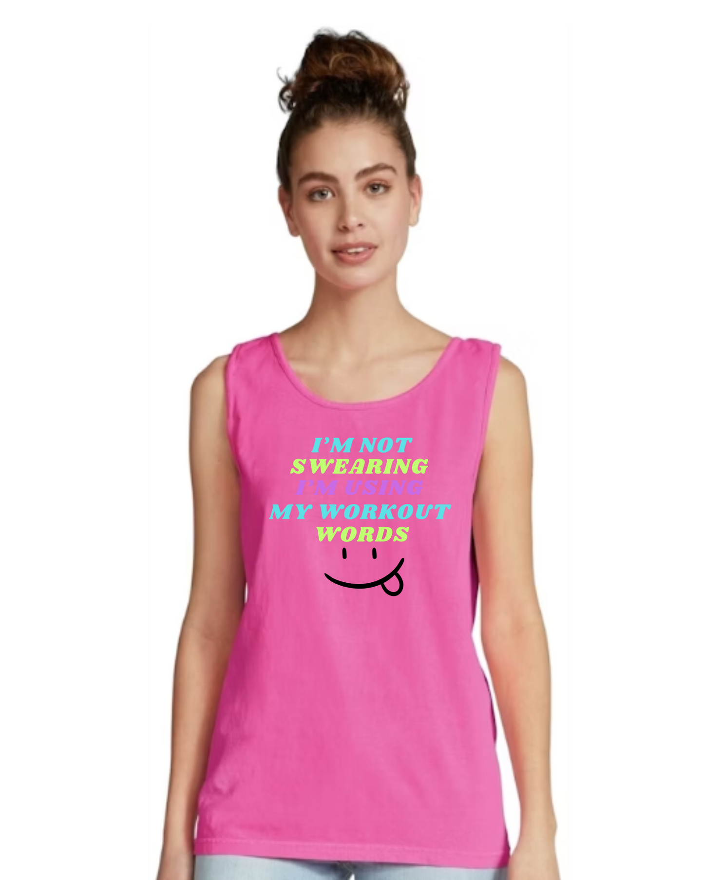 Unisex "Workout Words" Tank