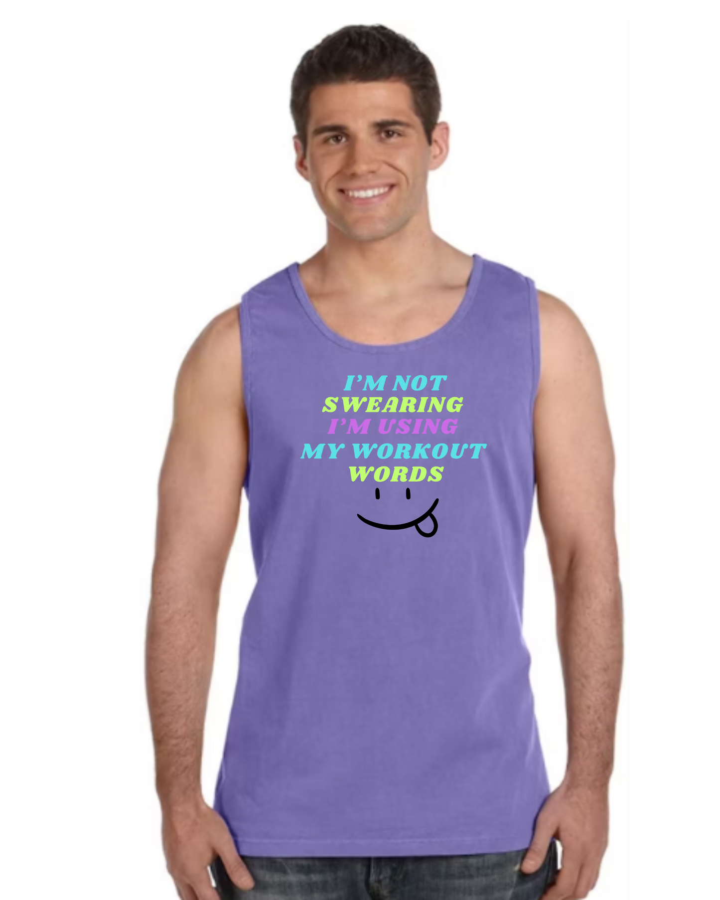 Unisex "Workout Words" Tank