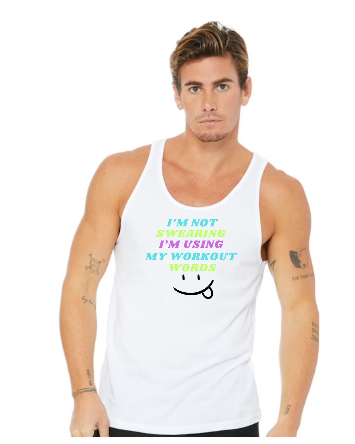 Unisex "Workout Words" Tank