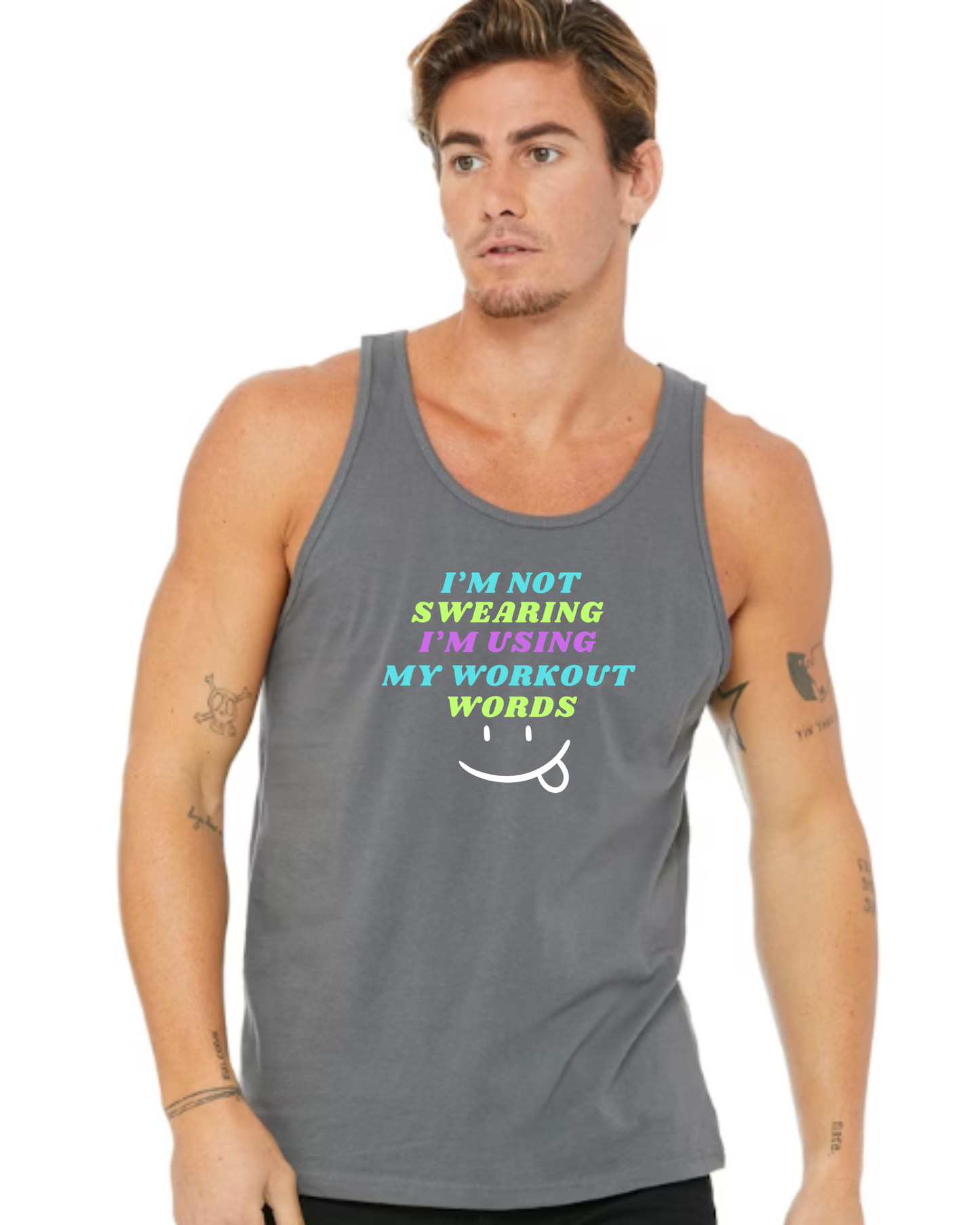 Unisex "Workout Words" Tank