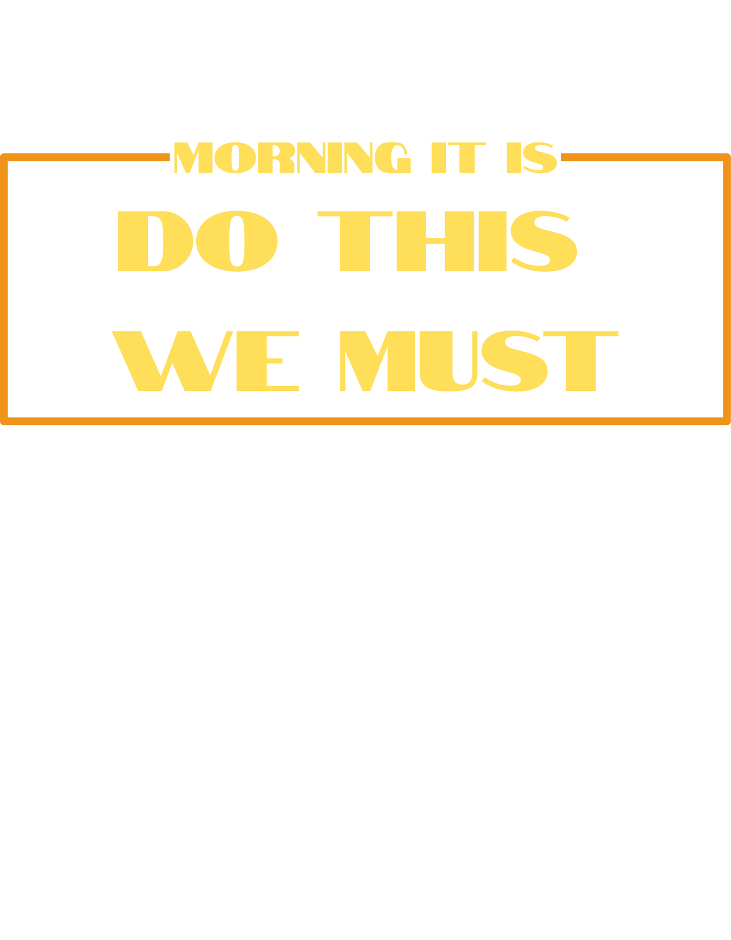 Unisex "Morning" Tank